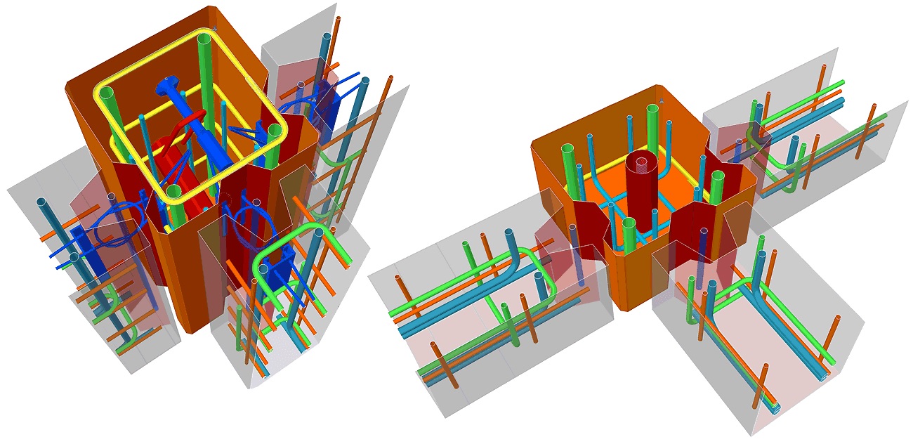 Structures detailing in BIM Tekla Structures