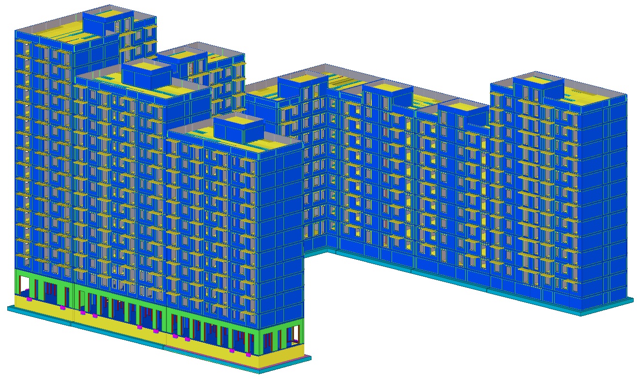 Structures detailing in BIM Tekla Structures
