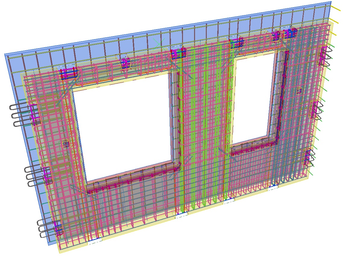 Structures detailing in BIM Tekla Structures