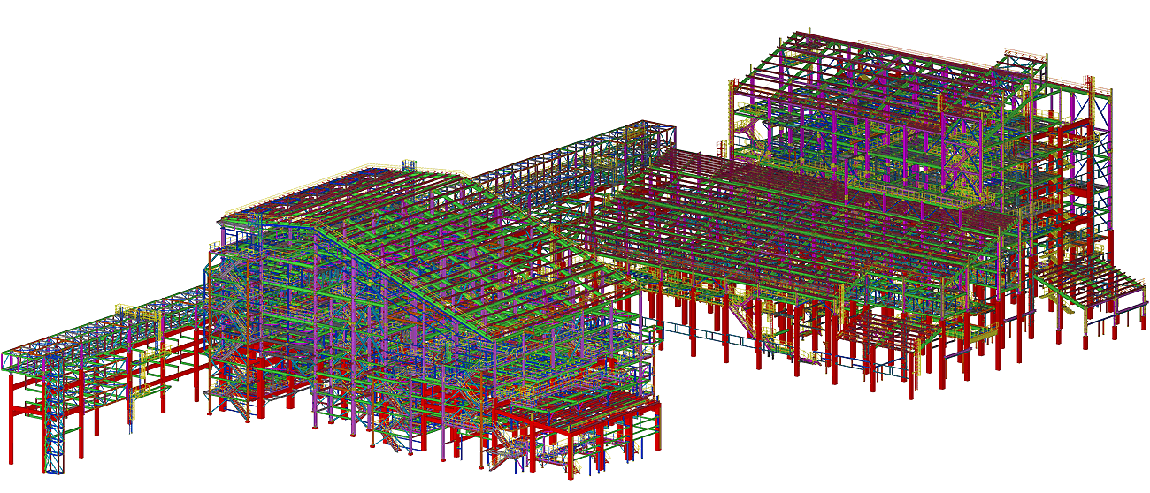 Structures detailing in BIM Tekla Structures