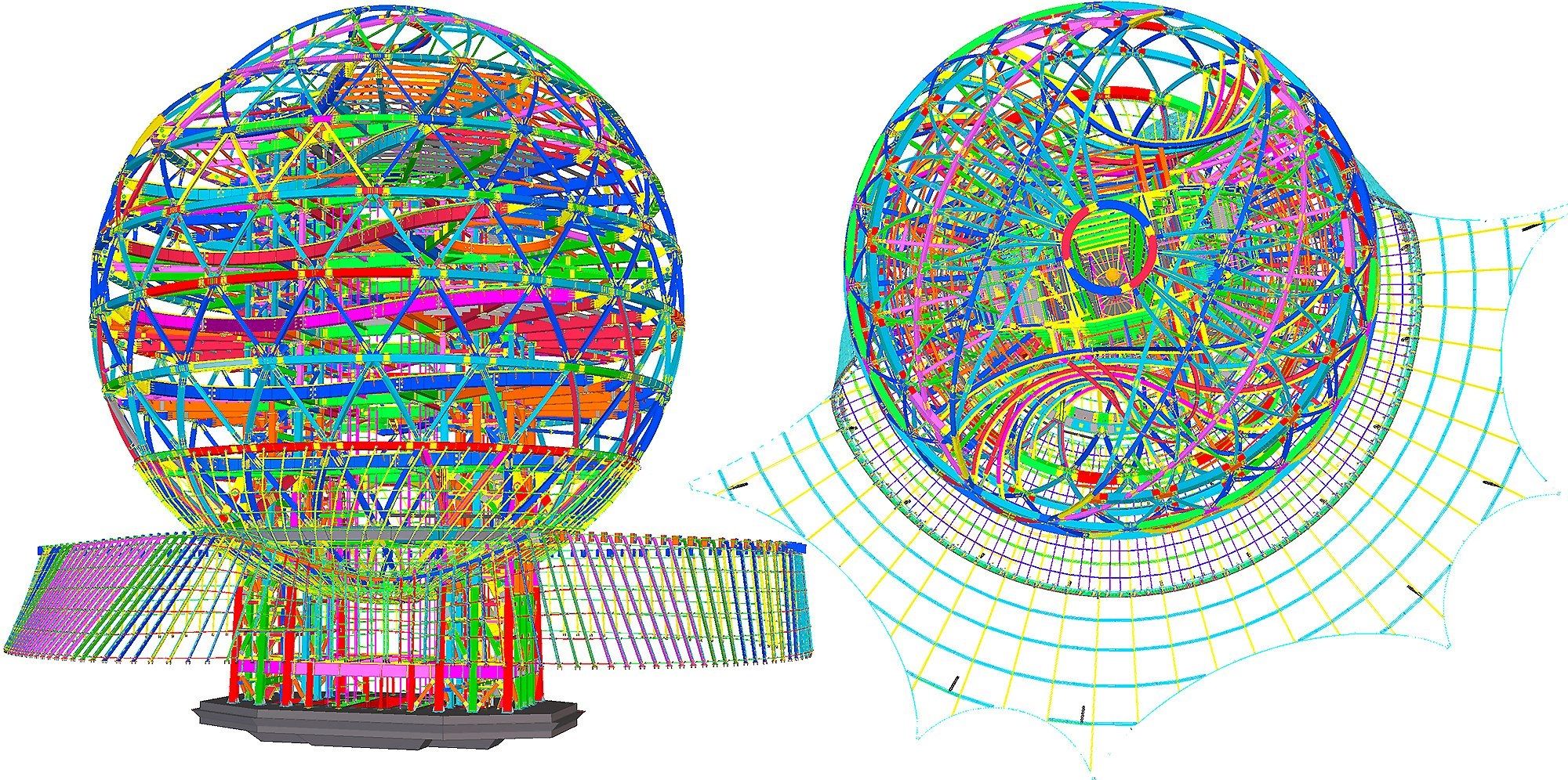 Structures detailing in BIM Tekla Structures