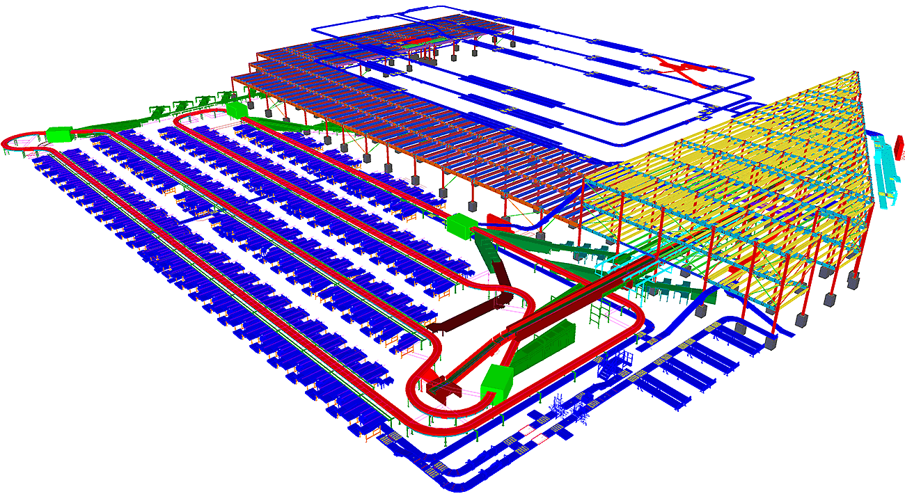 Structures detailing in BIM Tekla Structures