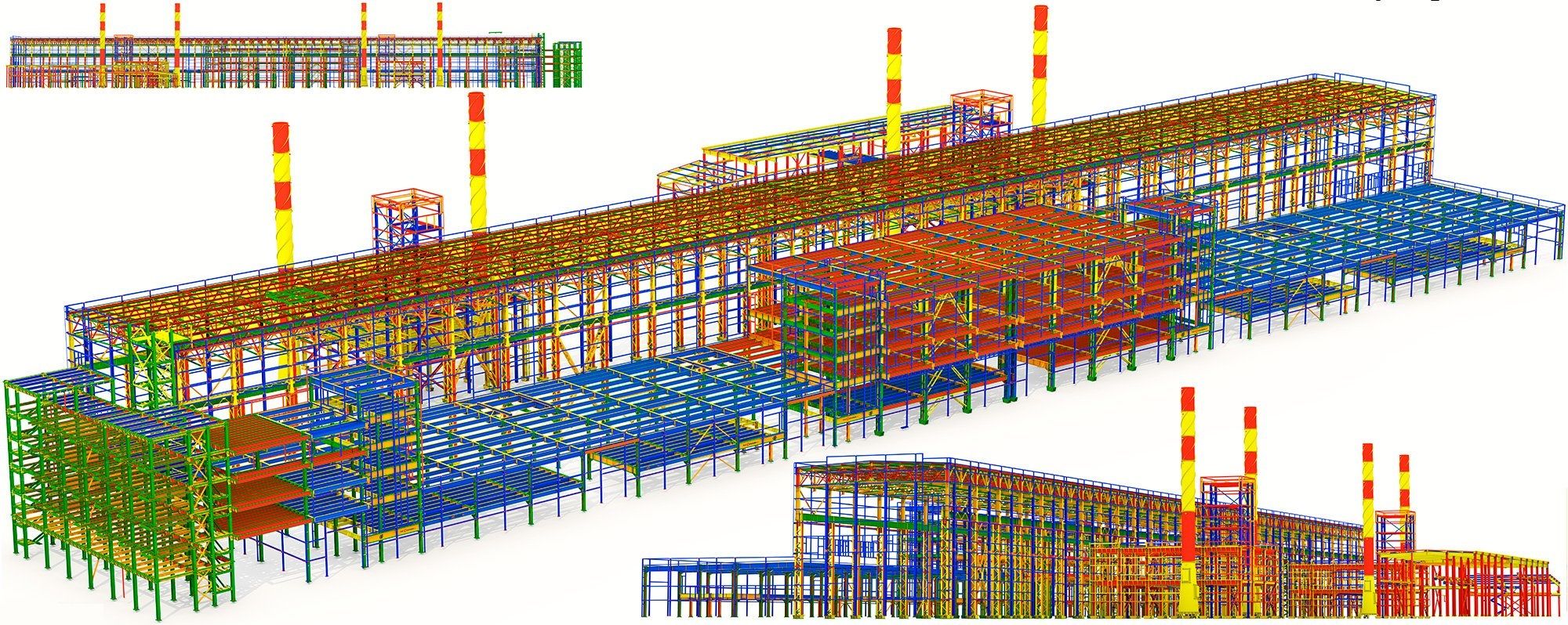 Structures detailing in BIM Tekla Structures