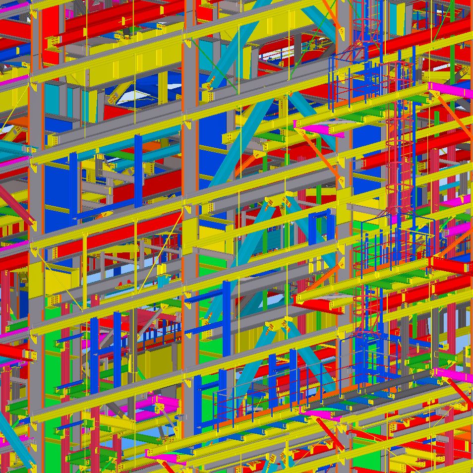 Structures detailing in BIM Tekla Structures