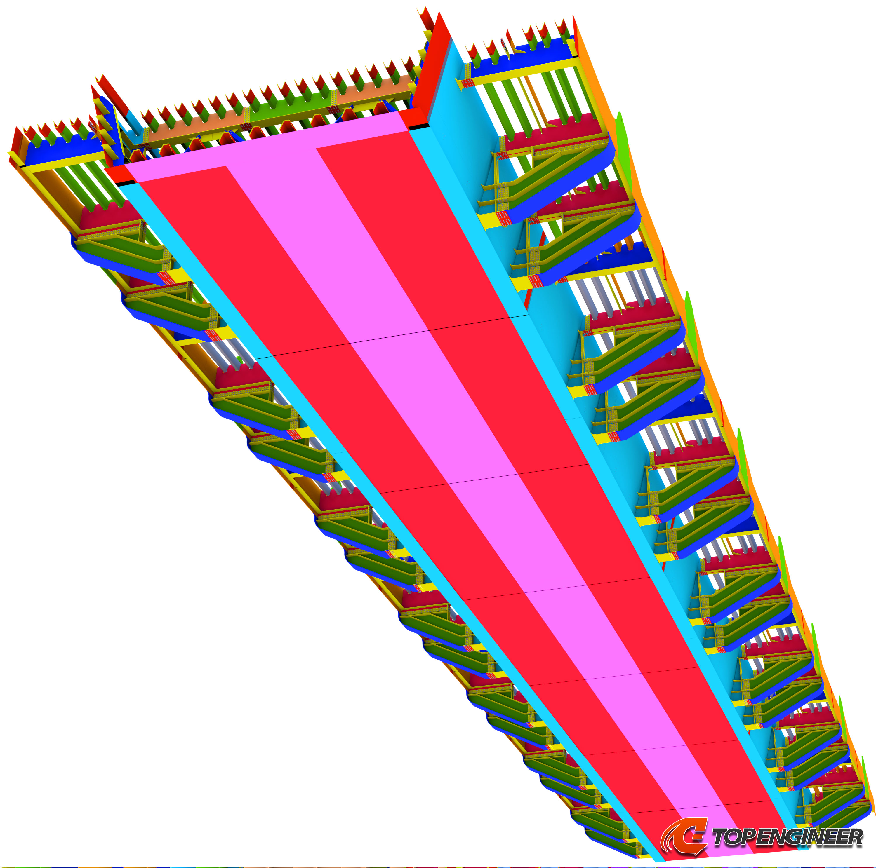Bridge BIM modeling in Tekla Structures