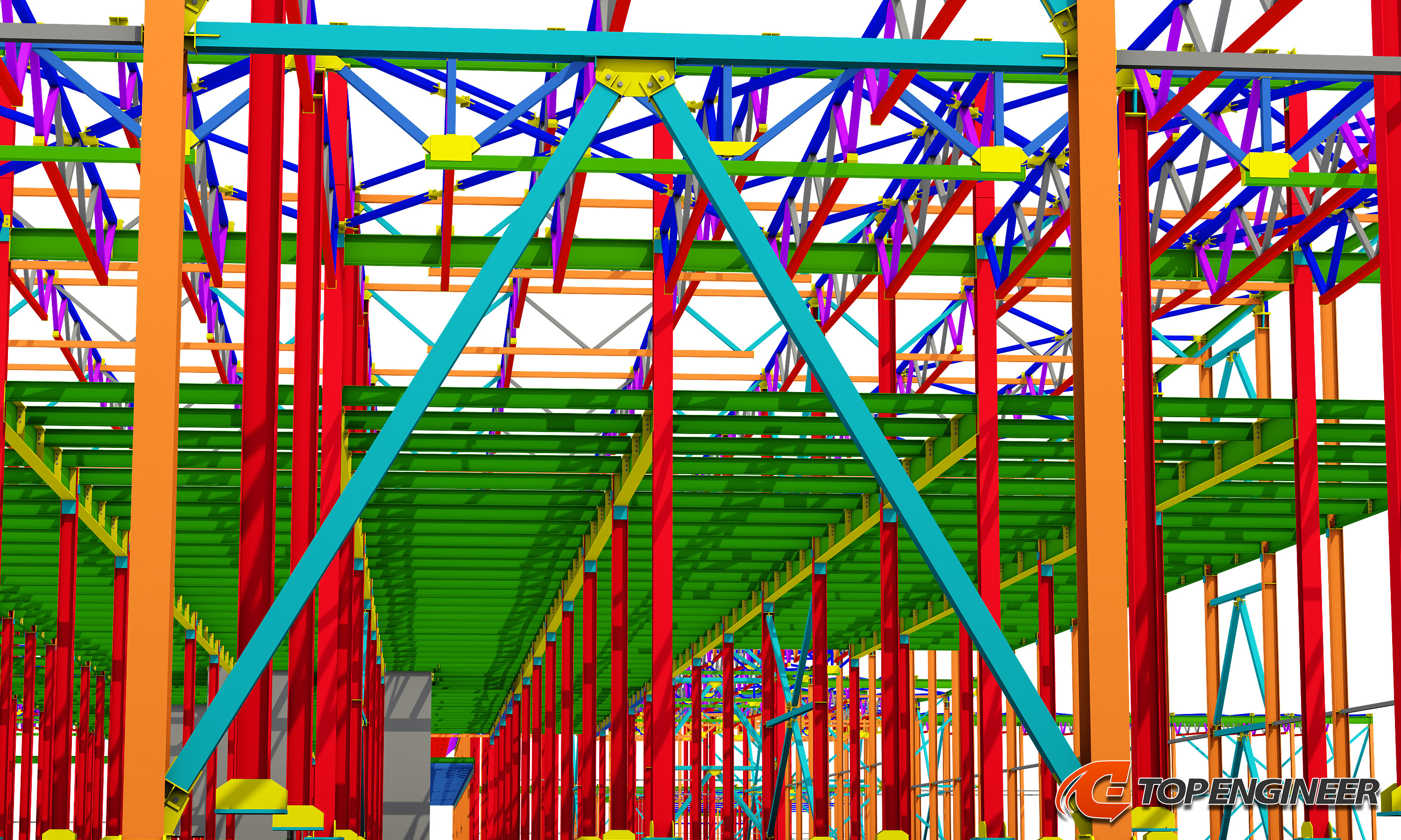 Structural detailing services using Tekla Structures