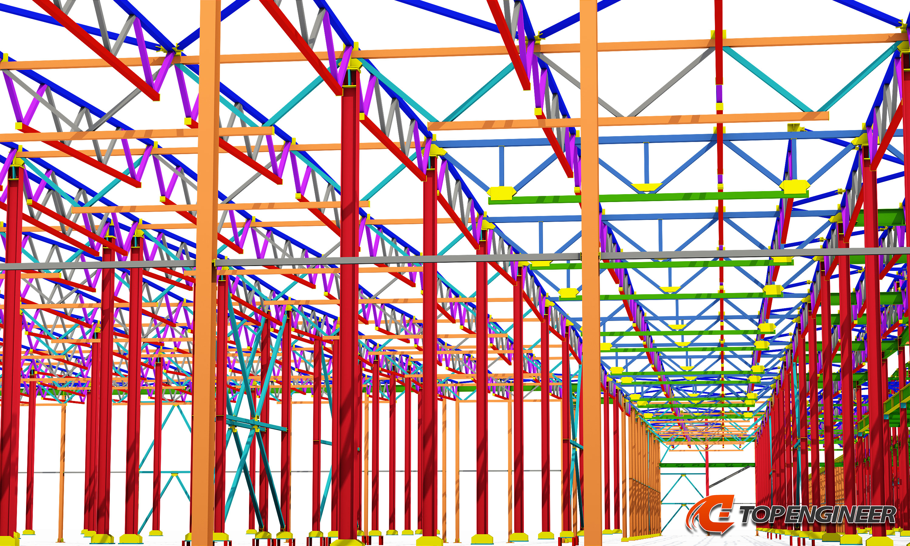 Structural detailing services using Tekla Structures