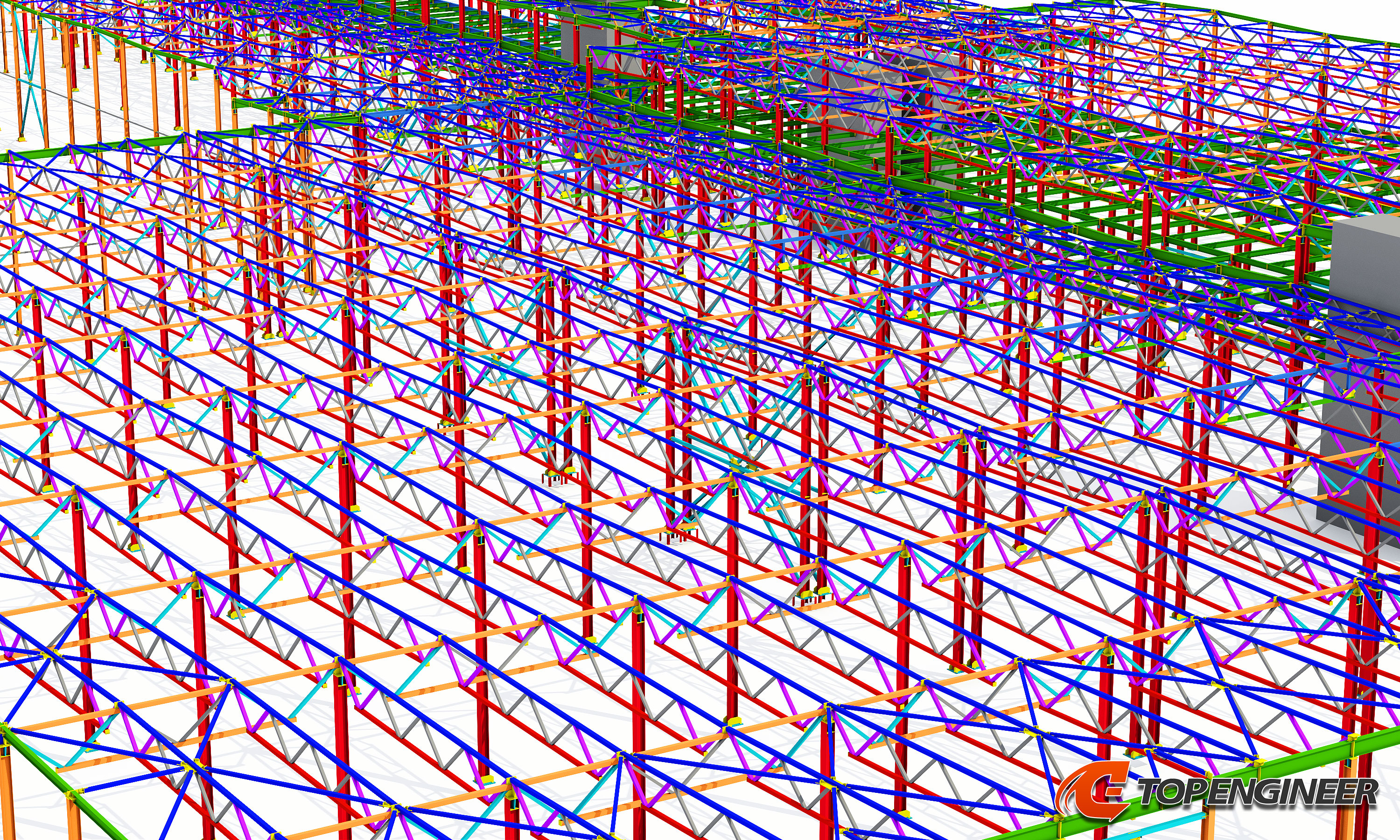 Structural detailing services using Tekla Structures
