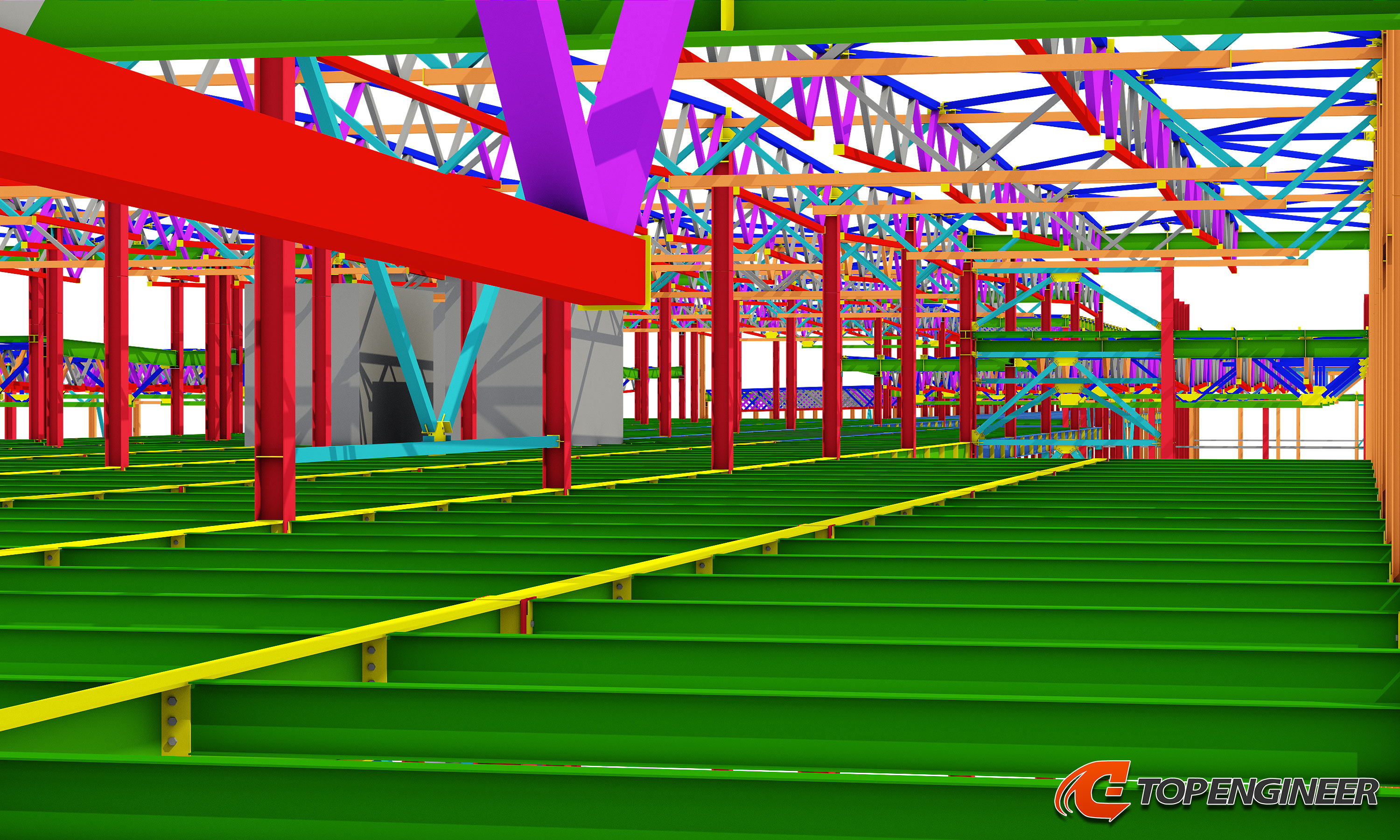 Structural detailing services using Tekla Structures