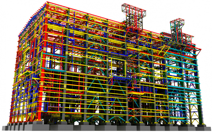 Structures detailing in BIM Tekla Structures