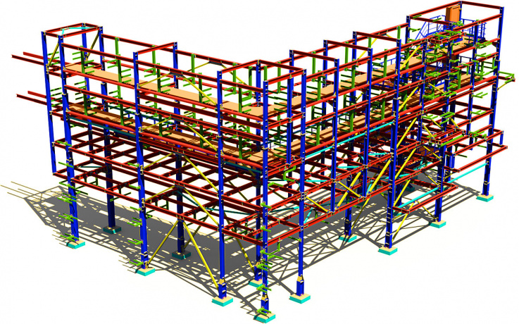 Structures detailing in BIM Tekla Structures