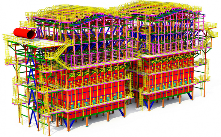 Structures detailing in BIM Tekla Structures