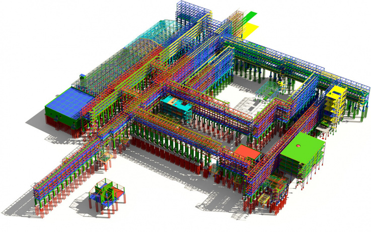 Structures detailing in BIM Tekla Structures