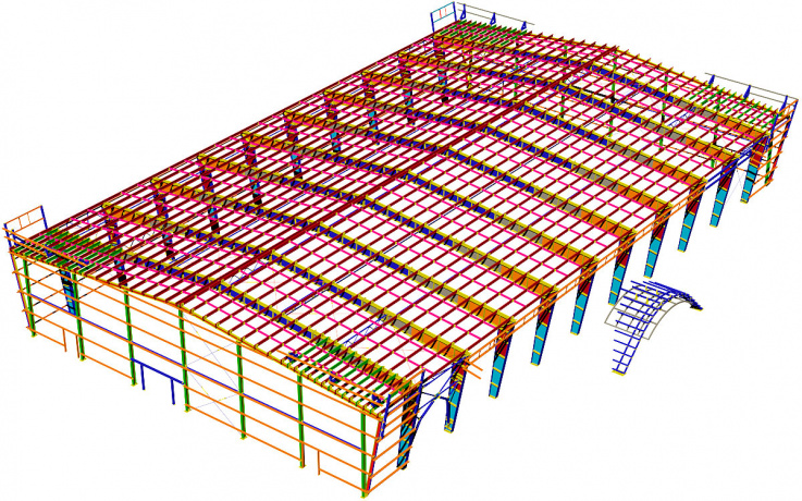 Structures detailing in BIM Tekla Structures