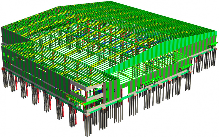 Structures detailing in BIM Tekla Structures