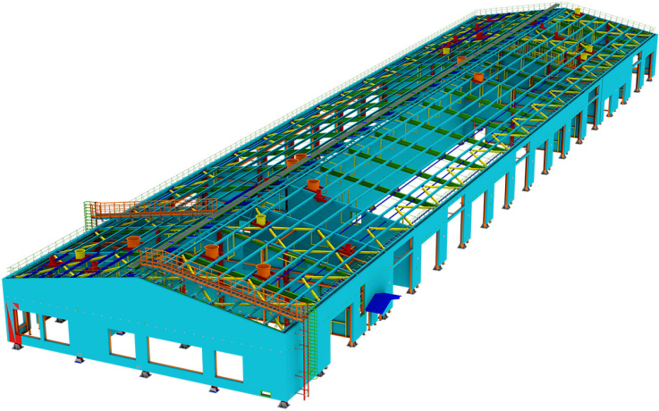 Structures detailing in BIM Tekla Structures