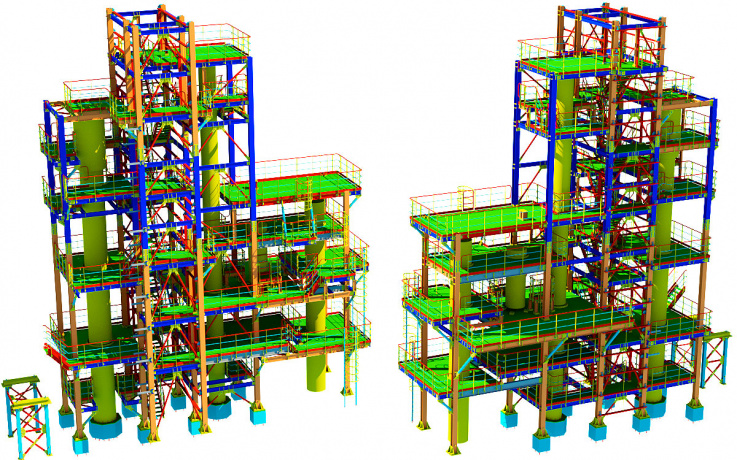 Structures detailing in BIM Tekla Structures
