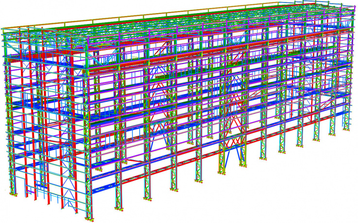 Structures detailing in BIM Tekla Structures