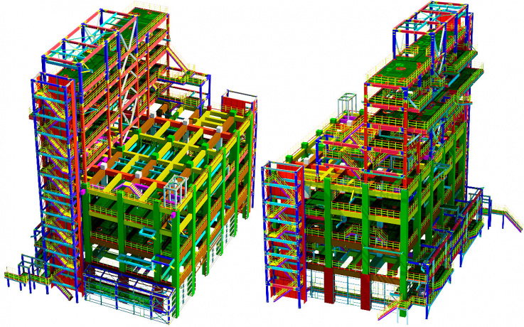 Structures detailing in BIM Tekla Structures